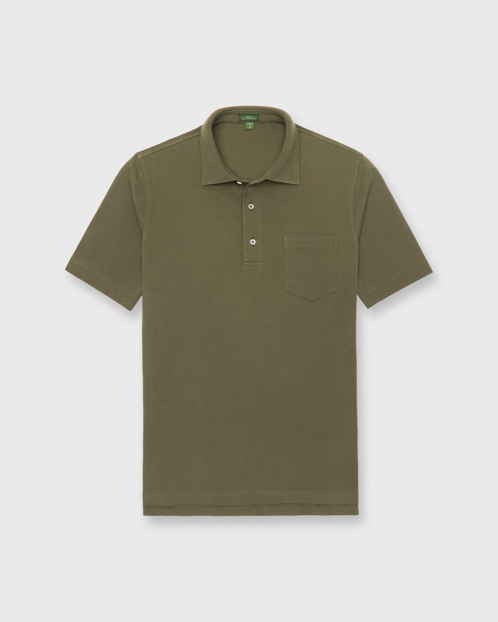 Short Sleeved Polo In Pima Pique