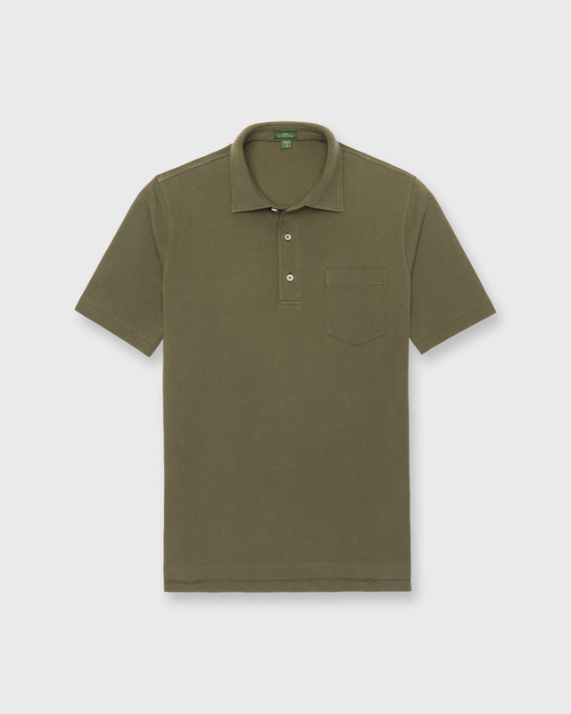 Olive Pima Pique