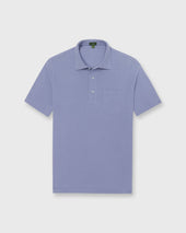 Short Sleeved Polo In Peri Pima Pique