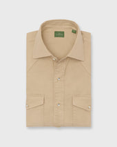 Western Work Shirt In Lightweight Twill