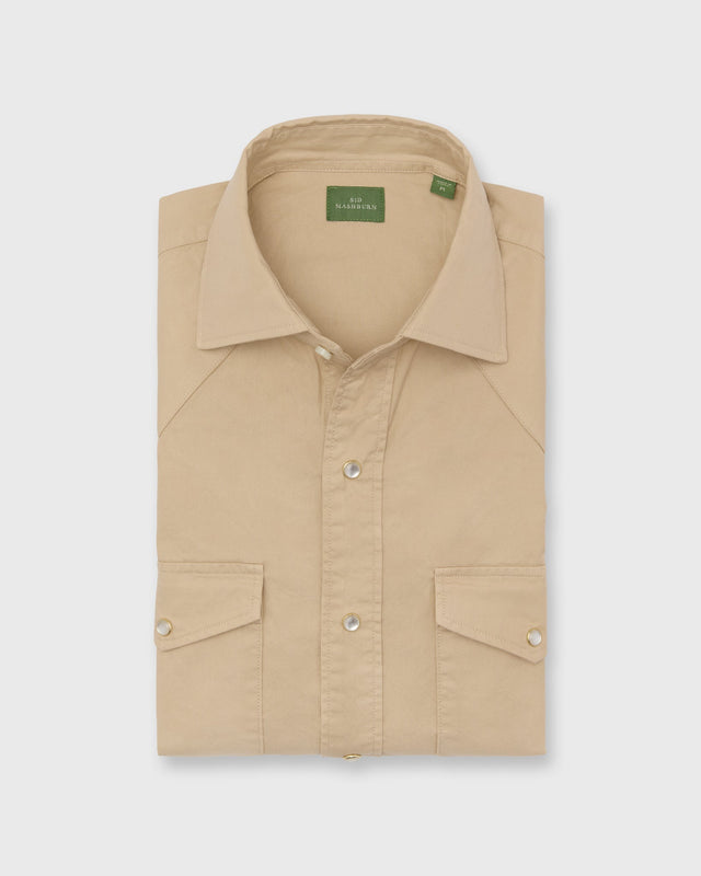Western Work Shirt In Lightweight Twill