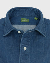 Work Shirt In Medium Wash Denim