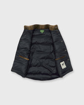 Cashball Vest In Brown Red Plaid Tweed