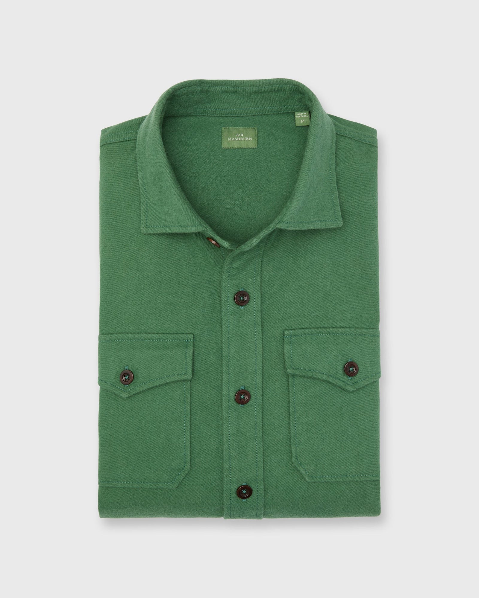 Cpo Shirt In Heavyweight Flannel