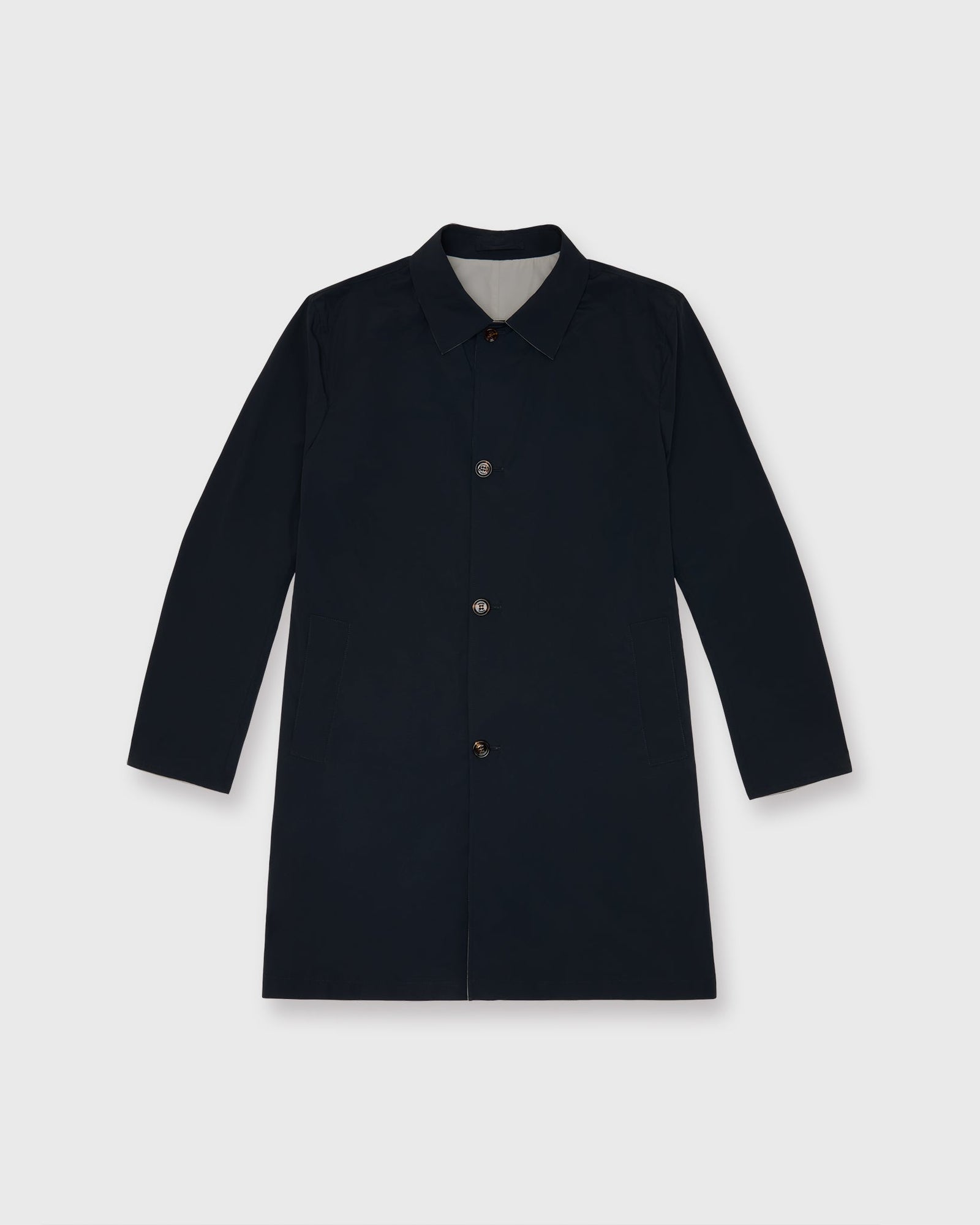 Ben Reversible Coat In Stone