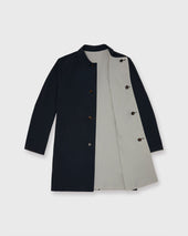 Ben Reversible Coat In Stone
