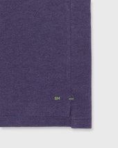 Court Polo In Heather Nightshade Pima Pique