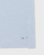 Court Polo In Heather Pale Pima Pique