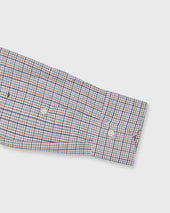 Otto Handmade Sport Shirt In Scotch Lovat Tattersall Twill