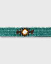 Hand Loomed D Ring Belt In Tribal