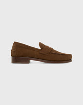 Handsewn Penny Loafer In Suede