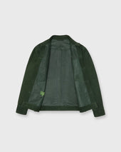 Work Jacket In Pine Suede