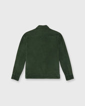 Work Jacket In Pine Suede