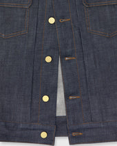 Plains Jacket In Selvedge Rigid