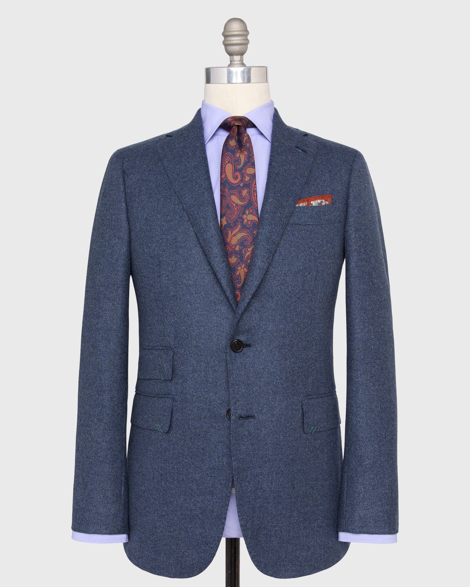 Kincaid No 4 Jacket In Char Cashmere Flannel