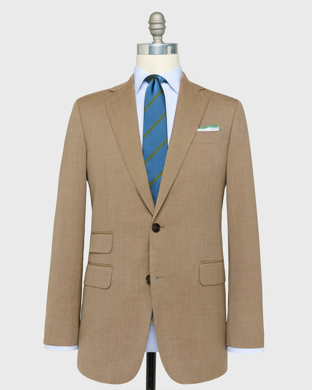 Kincaid No 2 Suit In Mocha Hopsack