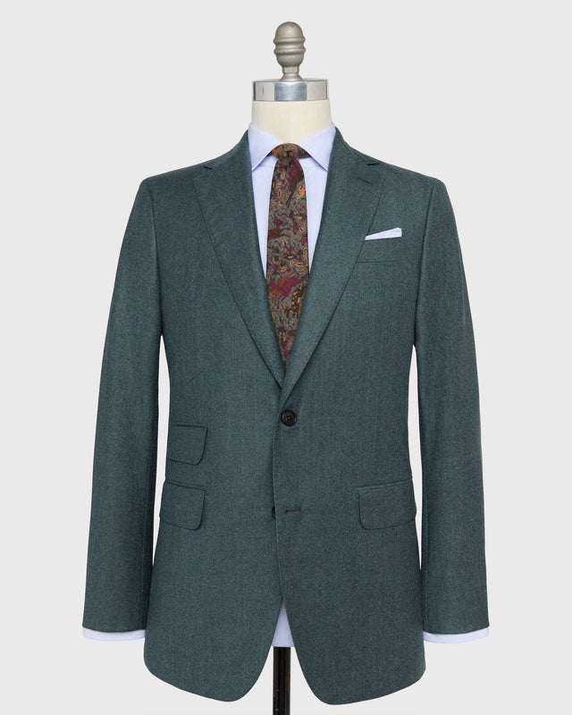 Kincaid No 2 Suit In Lovat Flannel