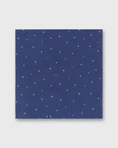 Bandana In Green Blue Tie Dye Dot