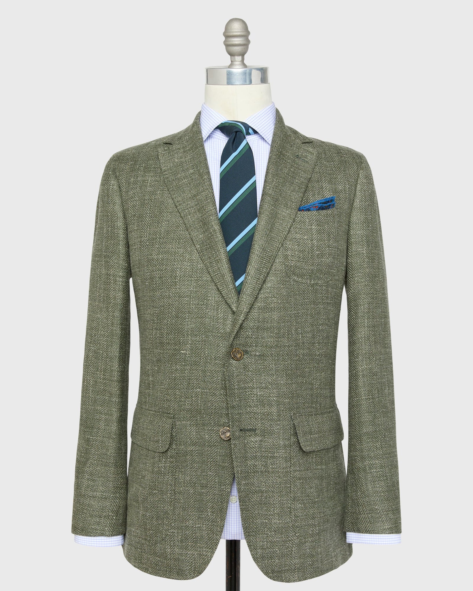 Ghost Blazer In Hopsack