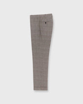 Virgil No 3 Suit In Mocha Bone Glenplaid Plainweave