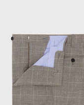 Virgil No 3 Suit In Mocha Bone Glenplaid Plainweave