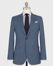 Kincaid No 2 Suit In Dusty Blue Tropical Wool