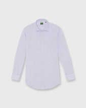 Otto Handmade Dress Shirt In Pink Check Poplin