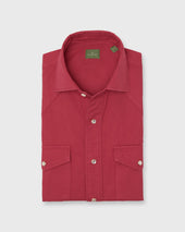 Red Lightweight Twill