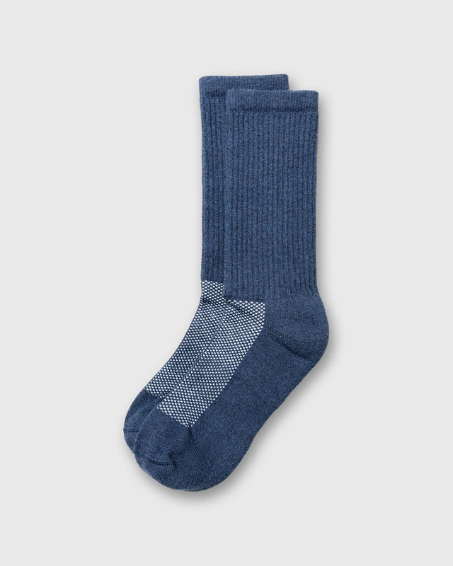 Statement Crew Socks In Selvedge