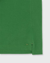 Short Sleeved Polo In Pima Pique