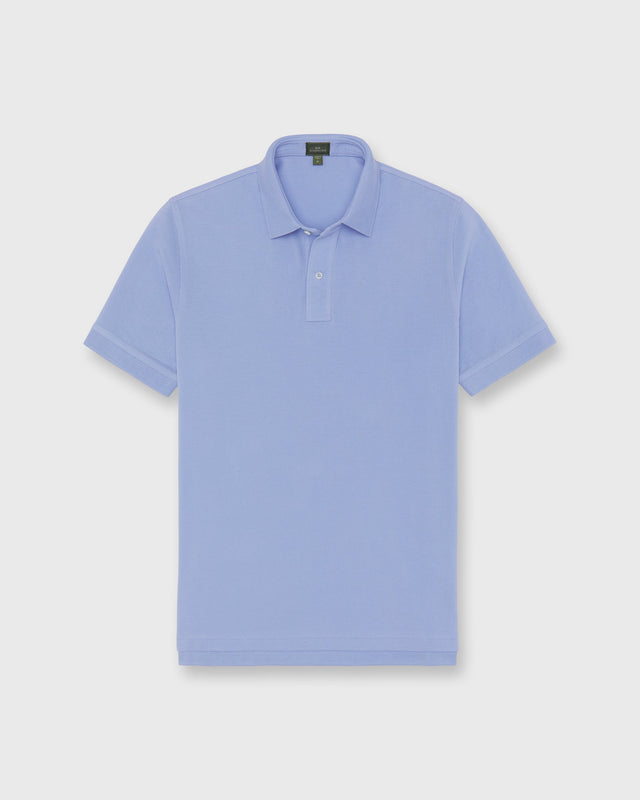 Court Polo In Light Pima Pique