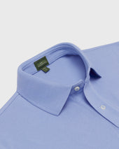 Court Polo In Light Pima Pique