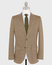 Ghost Rider Jacket In Wheat Herringbone
