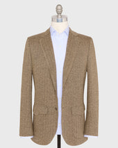 Ghost Rider Jacket In Wheat Herringbone