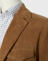 Ghost Rider Jacket In Snuff Suede