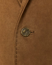 Ghost Rider Jacket In Snuff Suede
