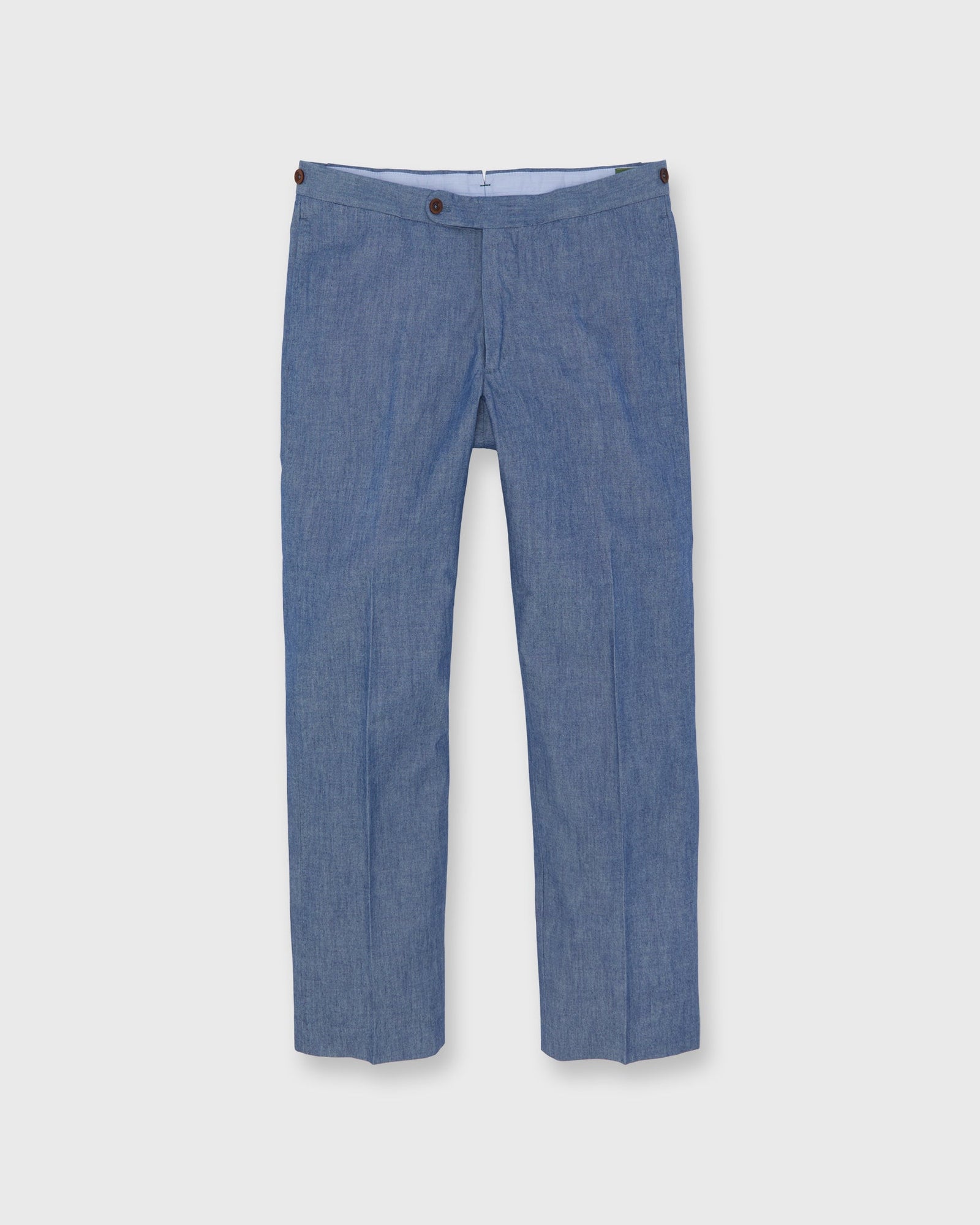 Side Tab Sport Trouser In Chambray