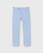 Side-Tab Sport Trouser in Blue Oxford