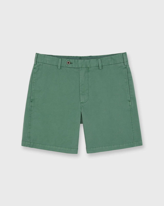 Garment-Dyed Short in Clover AP Twill