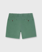 Garment Dyed Short In Clover Ap Twill
