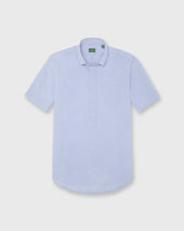 Short Sleeved Button Down Popover Sport Shirt In