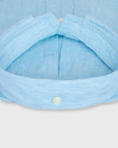 Button Down Popover Sport Shirt In Seaglass Linen