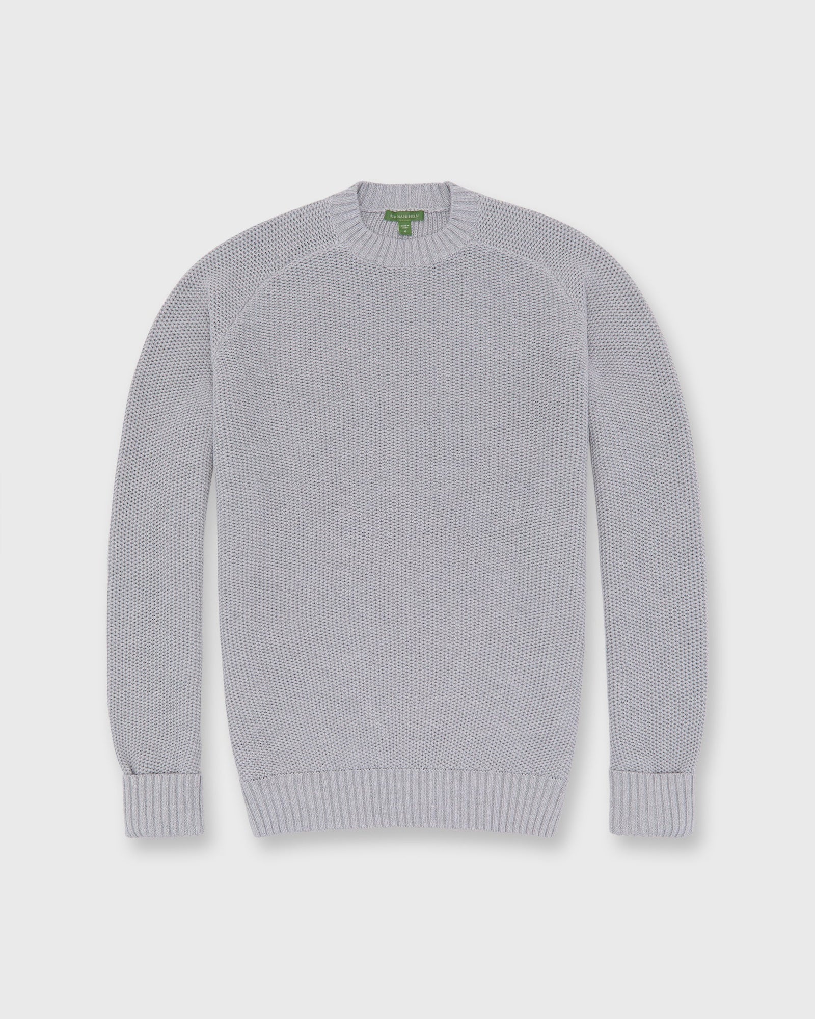 Beach Crewneck Sweater In Heather Cotton Linen