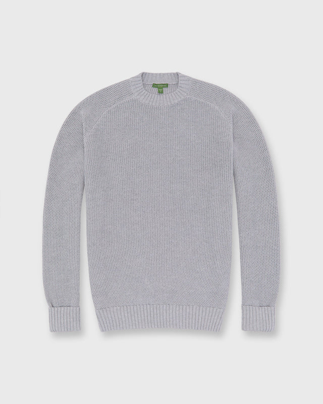 Beach Crewneck Sweater In Heather Cotton Linen