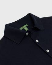Hyannis Polo Sweater In Lovat Escorial Wool