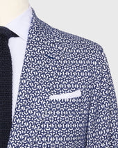 Butcher Jacket In Bone Jacquard