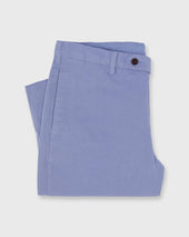 Garment Dyed Sport Trouser In Periwinkle Cotolino Twill
