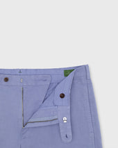 Garment Dyed Short In Periwinkle Cotolino Twill