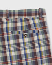 Field Pant In Bone Orange Madras