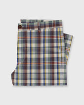 Field Pant In Bone Orange Madras